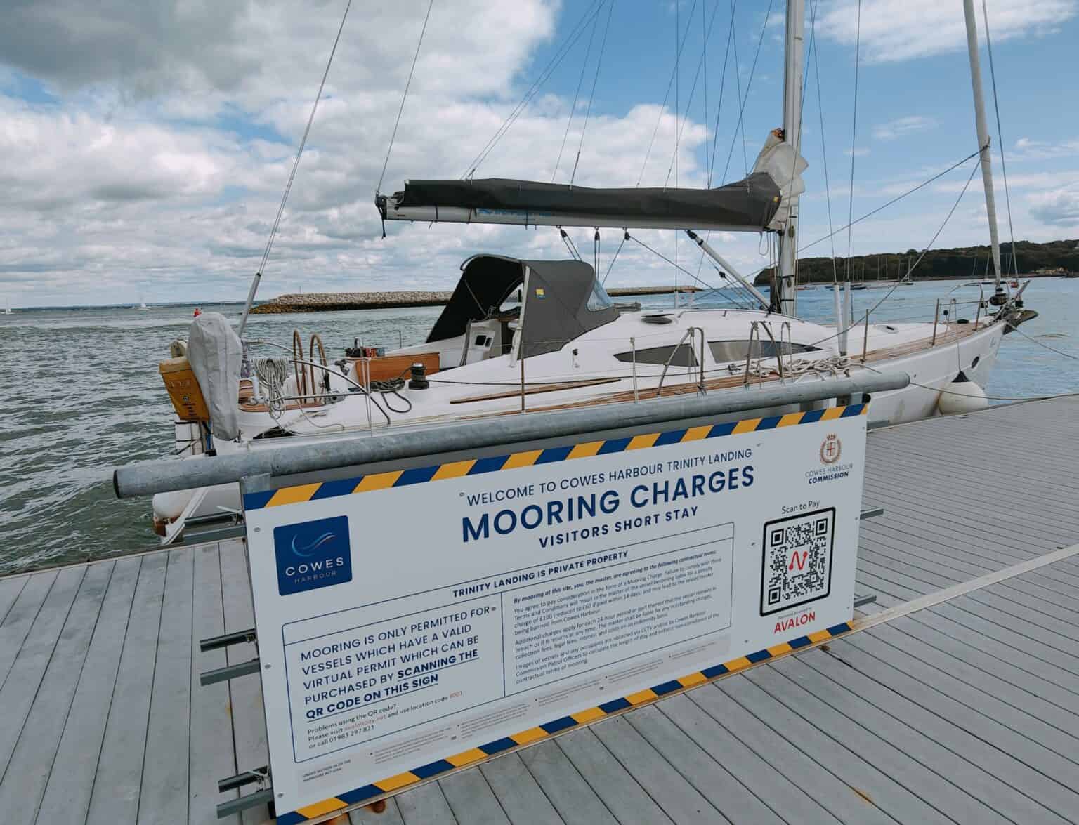 cowes yacht haven mooring fees